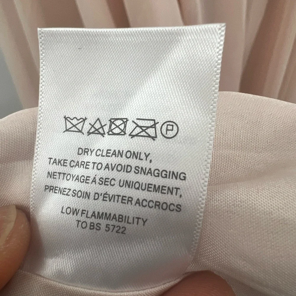 Jenny Yoo blush bridesmaids dress size 8